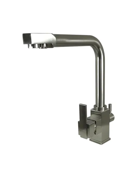 Смеситель для кухни с подключением к фильтру Globus Lux Lazer GLLR-0100 StSTEEL - 3