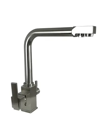 Смеситель для кухни с подключением к фильтру Globus Lux Lazer GLLR-0100 StSTEEL - 4