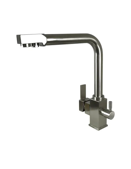 Смеситель для кухни с подключением к фильтру Globus Lux Lazer GLLR-0100 StSTEEL - 5