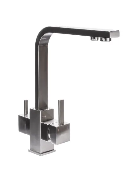 Смеситель для кухни с подключением к фильтру Globus Lux Lazer GLLR-0111 StSTEEL - 2