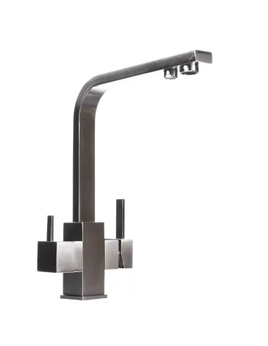 Смеситель для кухни с подключением к фильтру Globus Lux Lazer GLLR-0111 StSTEEL - 3