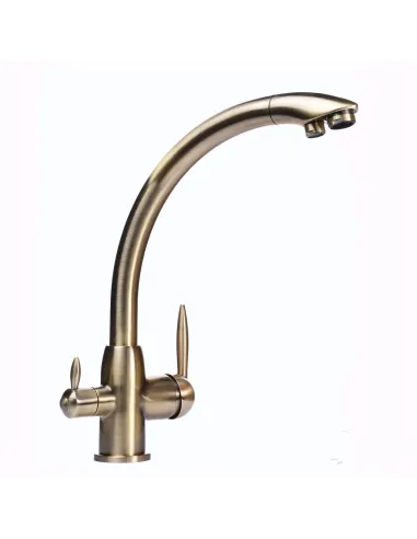 Змішувач для кухні Globus Lux GLLR-0777 BRONZE (для осмосу) - 3