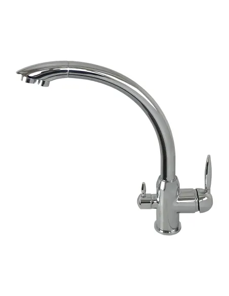 Смеситель для кухни с подключением к фильтру Globus Lux Lazer GLLR-0777 CHROM - 2