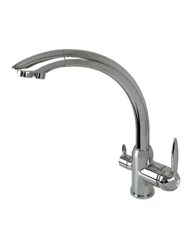 Смеситель для кухни с подключением к фильтру Globus Lux Lazer GLLR-0777 CHROM - 3