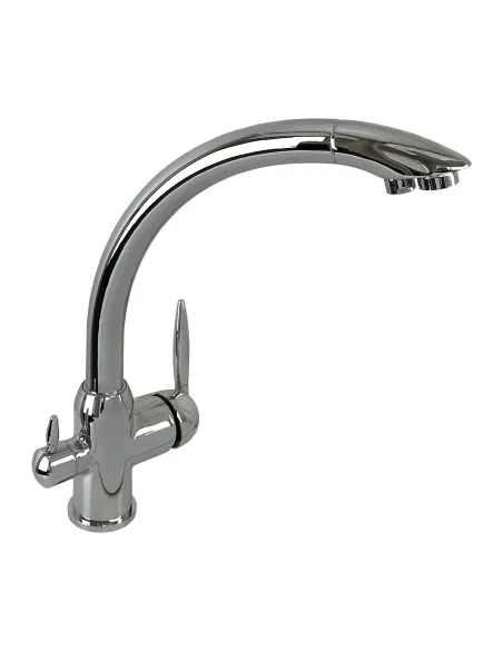 Смеситель для кухни с подключением к фильтру Globus Lux Lazer GLLR-0777 CHROM - 4