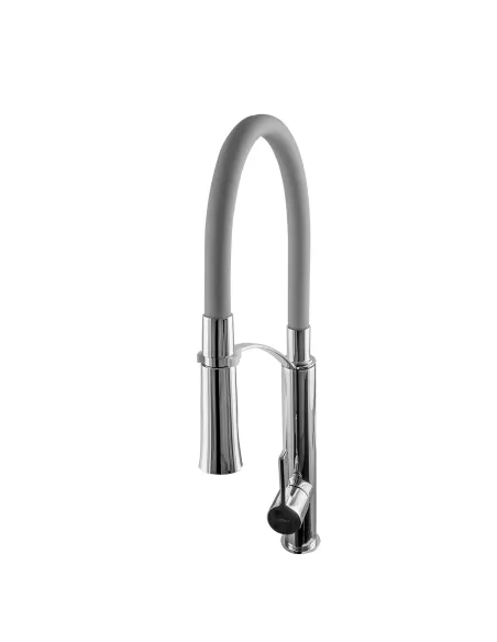 Змішувач для кухні TOPAZ SARDINIA-P-8817-H23-WS WHITE (лійка-душ, білий) - 2