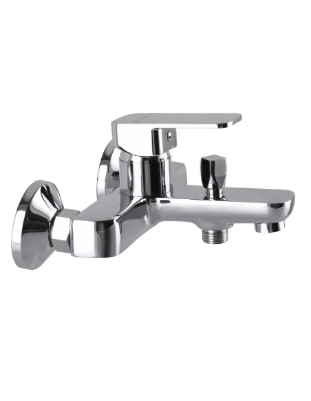 Смеситель для ванны с душем Globus Lux Milano GLM-102 CHROM короткий - 2