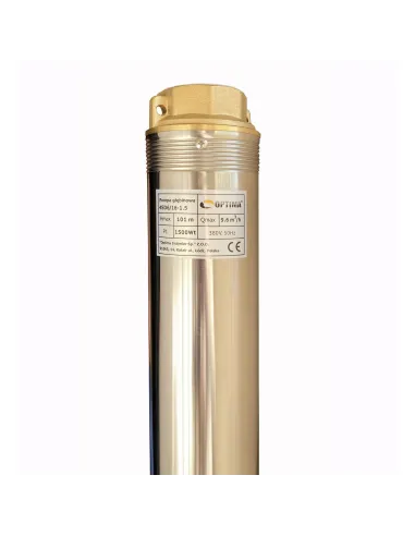 Промисловий глибинний насос Optima 4SD 6/16 1.5 кВт, кабель 15 метрів, трифазний - 3