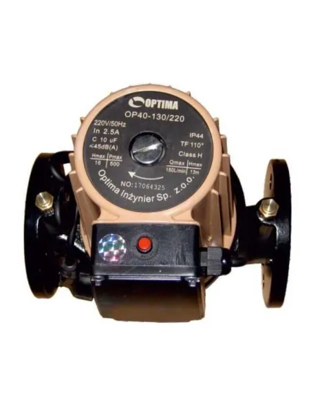 Циркуляційний насос Optima OP40-130 220 мм з гайками - 5