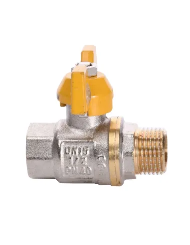 Кран шаровой прямой Solomon B1008 1/2 дюйма ВВЖБ PN40 - 2