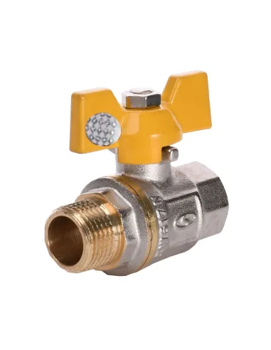 Кран шаровой прямой Solomon B1008 1/2 дюйма ВВЖБ PN40 - 4