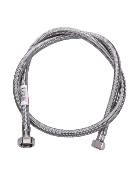 Шланг водяний Tucai 200166 1/2х1/2 ВВ, 0,8 м, антикорозійний - 2