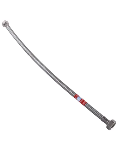 Шланг водяной Tucai 200946 3/8х1/2 ВВ, 0,2 м, нержавеющая сталь - 2