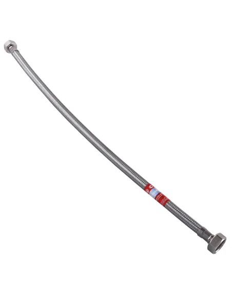 Шланг водяний Tucai 200173 3/8х1/2 ВВ, 0,6 м, нержавіюча сталь - 2