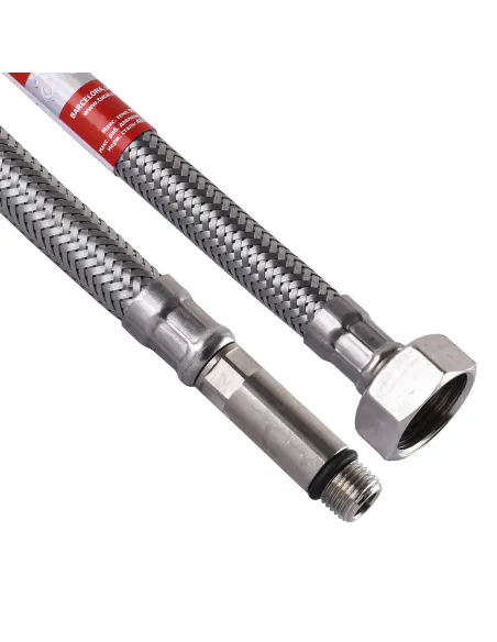 Шланг для смесителя Tucai 202471 H1/2-M10-L37, длинный, 1,5 м, нержавеющая сталь - 1