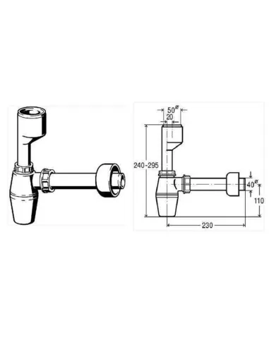 Сифон для писсуара Viega 112271 - 2