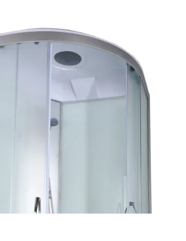 Гидробокс с поддоном Bravo BUG H90W с душевым набором, поддон 40 см - 2