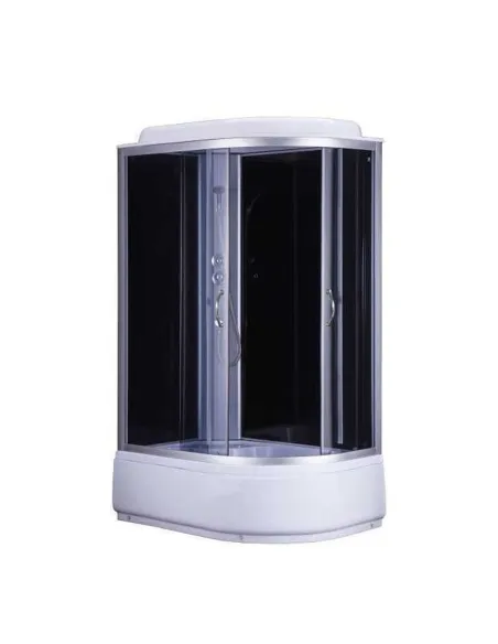 Гидробокс с поддоном Bravo OBRA H120BL с душевым набором, поддон 40 см - 1