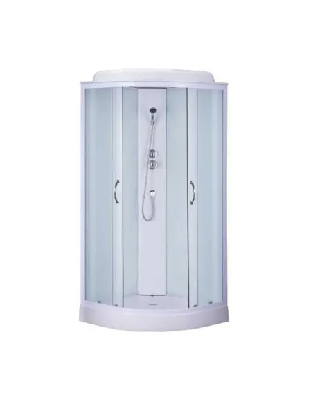 Гідробокс з низьким піддоном Bravo WISLOK L90W з душовим набором, піддон 13 см - 1