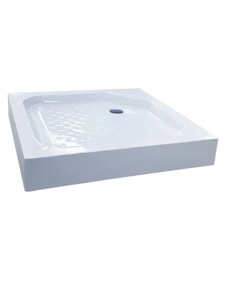 Душевой поддон низкий Bravo LUBAWA SL 80 квадратный - 2