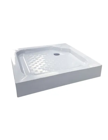 Душевой поддон низкий Bravo LUBAWA SL 80 квадратный - 3