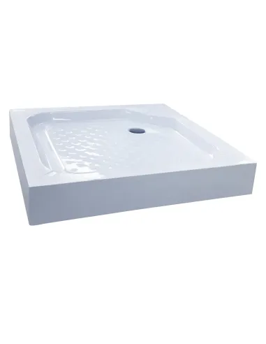 Душовий піддон низький Bravo LUBAWA SL 90 квадратний - 5