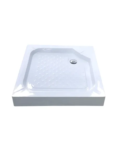 Душевой поддон низкий Bravo LUBAWA SL 100 квадратный - 1