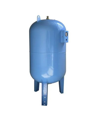 Гидроаккумулятор для воды вертикальный Volks Pumpe 150 литров, встроенный манометр - 2