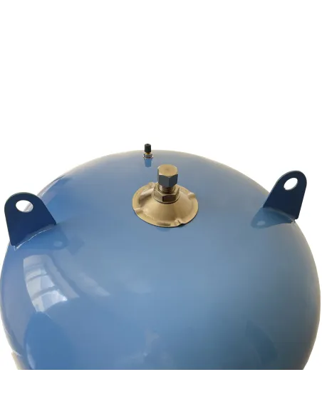 Гидроаккумулятор для воды вертикальный Volks Pumpe 150 литров, встроенный манометр - 3