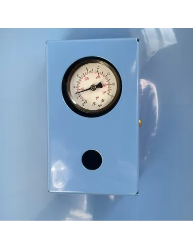 Гидроаккумулятор для воды вертикальный Volks Pumpe 150 литров, встроенный манометр - 5