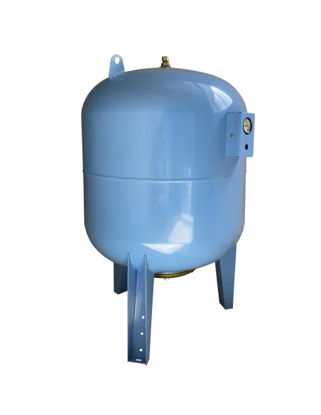 Гідроакумулятор для води вертикальний Volks Pumpe 200 літрів, вбудований манометр - 2