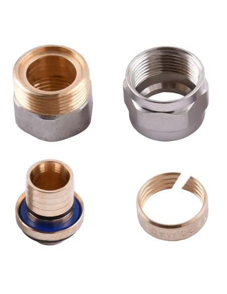 Муфта металопластикова Ape Italy 702 L 1х26 (внутрішнє різьблення) - 4