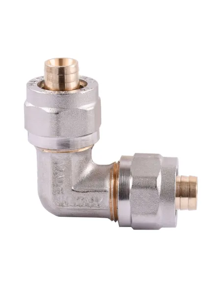 Кут металопластиковий Ape Italy 751 L 16х16 (проміжний) - 1