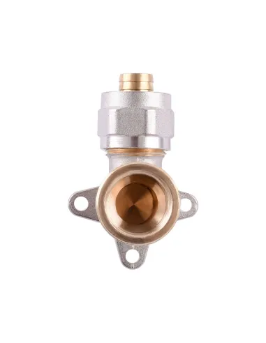 Кут металопластиковий Ape Italy 754 L 1/2х16 (настановний) - 2