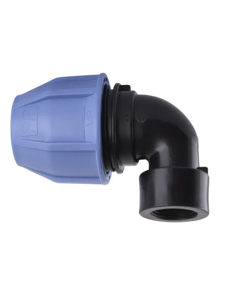Колено с внутренней резьбой ПЭ VS Plast 4002 40х1 1/4 - 1