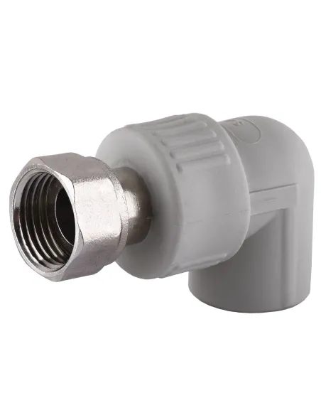 Угол 90 с накидной гайкой VS Plast 2019 ф25x3/4 - 1