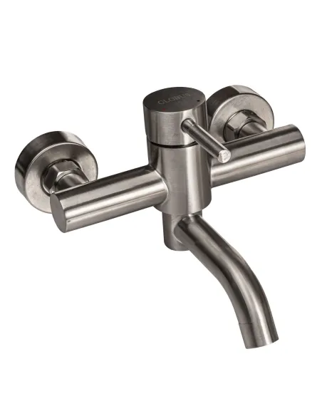 Смеситель для ванны с душем Globus Lux SBT1-102L поворотный гусак - 1