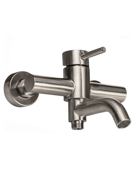 Смеситель для ванны с душем Globus Lux SBT1-102L поворотный гусак - 3