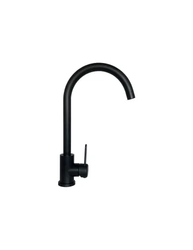 Смеситель для кухни Globus Lux SUS2-203S-BB черный, нержавеющая сталь - 2