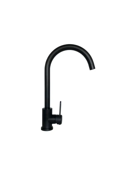 Смеситель для кухни Globus Lux SUS2-203S-BB черный, нержавеющая сталь - 2