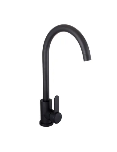 Смеситель для кухни Globus Lux SUS2-203S-BB черный, нержавеющая сталь - 4