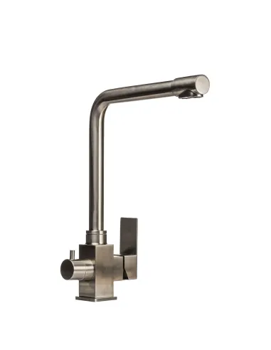 Змішувач для кухні Globus Lux SUS-0110-1 (під осмос, нержавіюча сталь, на гайці) - 3