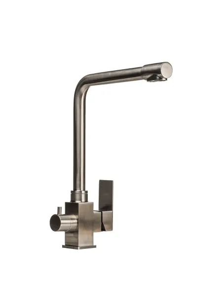 Змішувач для кухні Globus Lux SUS-0110-1 (під осмос, нержавіюча сталь, на гайці) - 3