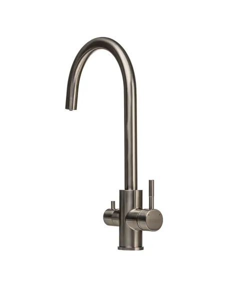 Смеситель для кухни с подключением к фильтру Globus Lux SUS-0333-1 нержавеющая сталь - 2