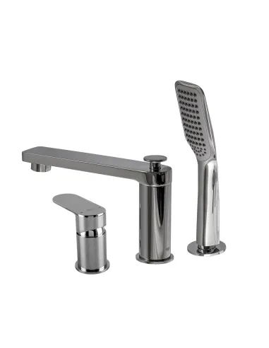 Смеситель для ванны встроенный Topaz Barts TB 07111-H36 хром - 3