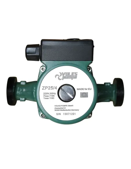 Циркуляционный насос для отопления Volks Pumpe ZP25-6-130, с гайками - 2