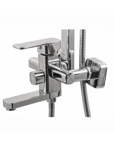 Душева система Domino DMS-0025 (штанга 115см, з гусом) - 4