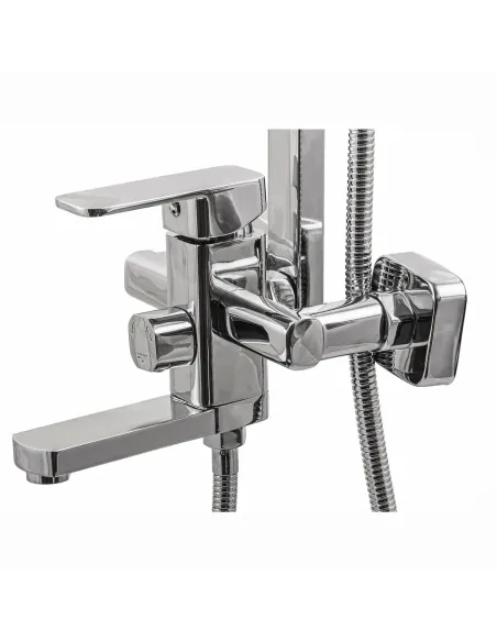 Душева система Domino DMS-0025 (штанга 115см, з гусом) - 4