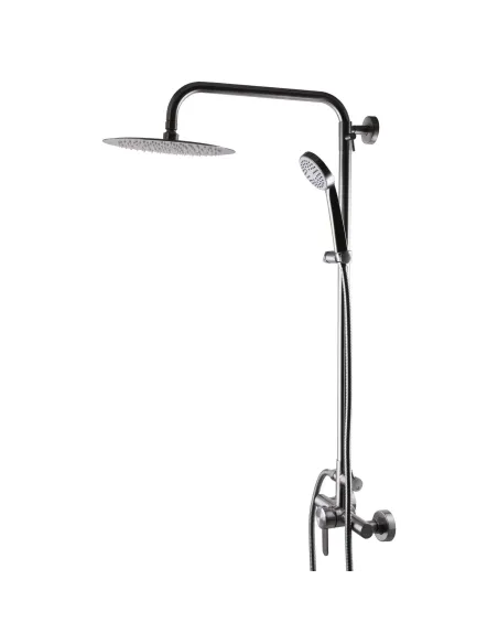 Душевая система из нержавеющей стали Globus Lux Wien SBT2-SH-05 с душевым набором - 1