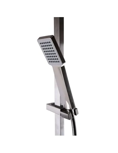 Душевая система из нержавеющей стали Globus Lux Sicilia VAN-SBQ-SH-02 с душевым набором - 3